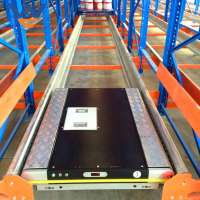 Warehouse Automatic Racking Radio Shuttle Pallet Rack