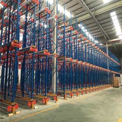 Automatic Warehouse Racking System Adjustable Radio Shuttle Pallet Racking Shelving