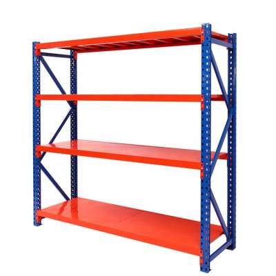 Adjustable Powder Coating Factory Medium Duty Warehouse Rack Shelf