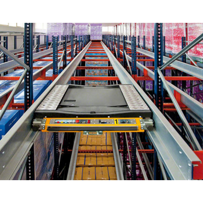 High efficiency Hot Sale Warehouse radio shuttle pallet storage rack