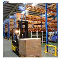 Customized China Adjustable Storage Rack Blue Orange Customizable Color Steel Heavy Duty Warehouse Storage Pallet Racking System